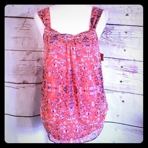 Rachel Roy Go West Poppy Sleeveless Top